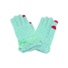 Mode gedruckte Acryl gestrickte Touchscreen Winter Magic Handschuhe